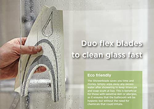 AQUALUX - Shower Blade, White - Image 2
