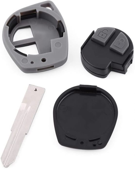 2 Buttons Uncut Remote Key Shell Case Replacement Fob Competible for SUZUKI Vitara Swift Ignis SX4 Liana Alto - Image 2