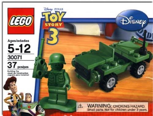 LEGO Toy Story 3 ARMY MAN & JEEP Minifigure Bag 30071 (37 pieces) by LEGO, Multicolor - Image 2