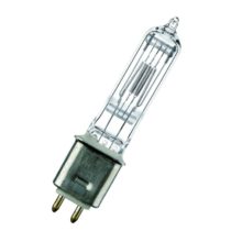 OSRAM 64716 GKV 600W 240V Halogen Studio Lamp, Single-Ended, GKV ANSI Code, 19 mm Diameter, 101 mm Length, 3050 K Colour Temperature, 600W, 240V