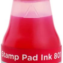 COLOP 801 Stamp Pad Ink - Red | 109734 | High Quality Water-Based Ink | Stamp Pad Refill Ink