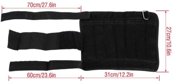 Weight Ankle Training Band, Adjustable Ankle Wrist Weight Straps Loading Weighted Leg Strap Band for Exercise Training - Image 3