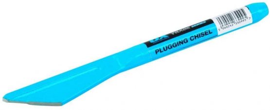OX Tools OX-T091106 OX Trade Plugging Chisel-230mm X 6mm Cold Chisel, Blue, 230 x 6 mm