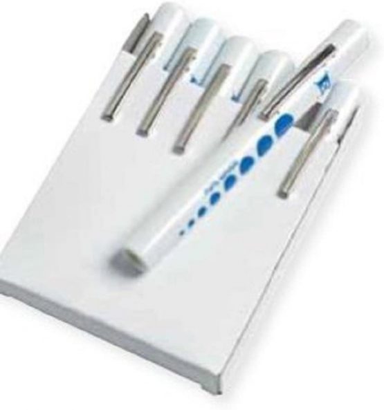 Timesco Disposable Pen Torch With Pupil Gauge, Pack of 6