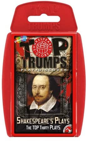 Shakespeare's Plays Top Trumps Card Game, Multicolor, Medium