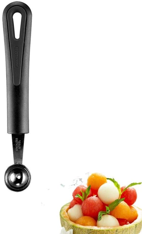Westmark Gentle Baller, Stainless Steel, Black/Silver, 17.3 x 2.7 x 2 cm - Image 3