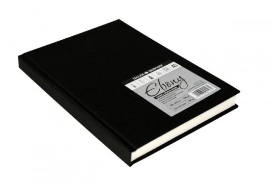 Daler-Rowney Ebony Hardback A4 Portrait 160g 54 Sheet Sketchbook