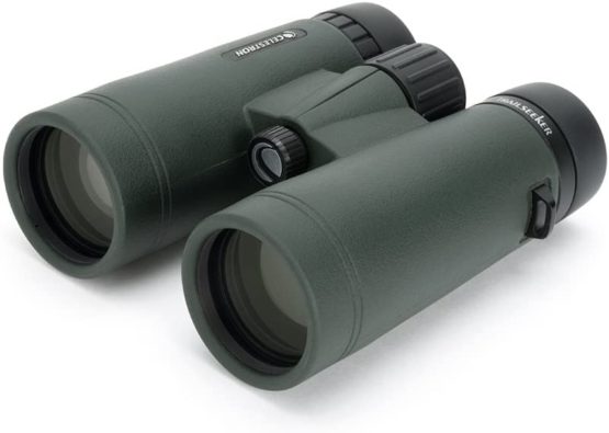 Celestron 71406 TrailSeeker 10x42 BaK-4 Prism Binoculars, Black