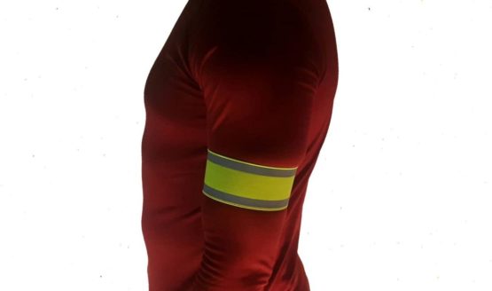 Night Reflective Armband High Vis/ High Viz Visibility for Hi Viz Safety Night Running/Dog Walking/Cycling/Horse Riding - Image 2
