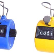 efbock Hand Tally Counter, Buddha Numbers Clicker Golf Counter, Assorted Colors 2pcs