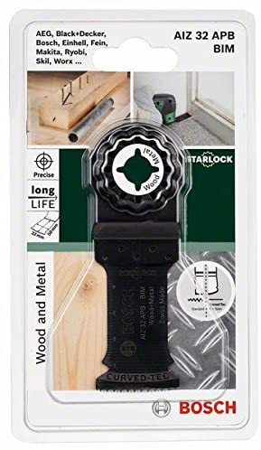 Bosch Accessories 1x Starlock BIM Plunge Cut Blade AIZ 32 APB Wood and Metal (for Wood Abrasive Wood Materials, Plastics - Image 2