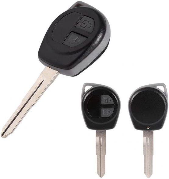2 Buttons Uncut Remote Key Shell Case Replacement Fob Competible for SUZUKI Vitara Swift Ignis SX4 Liana Alto - Image 3