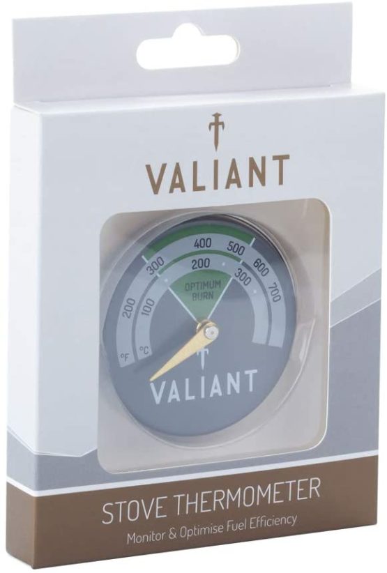 Valiant FIR116 Magnetic Stove Thermometer, Aluminum, Green, 63mm - Image 4