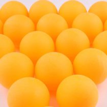 BigTree 50 PCS Orange Table Tennis Balls Ping Pong Balls Bulk 40mm Halloween Christmas Decorations Perfect for Training Adults