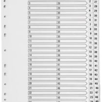 Q Connect A4 1-50 Mylar Index 05501/cs55