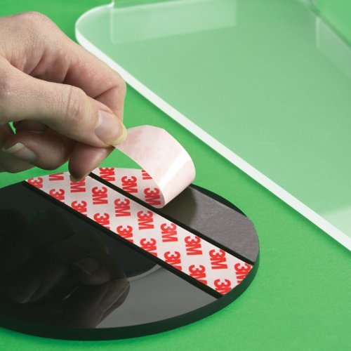 3M High Performance Double Sided Adhesive Tape 9088-200, Ideal for applications requiring high adhesion and high transparency - Image 3