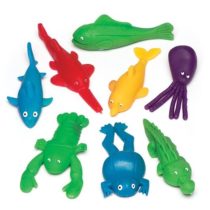 Baker Ross AR476 Stretchy Flying Sea Creatures Value Pack — Novelty Toys for Kids, Perfect Party, Loot or Prize Bag Filler, Assorted Colours (Pack of 8)