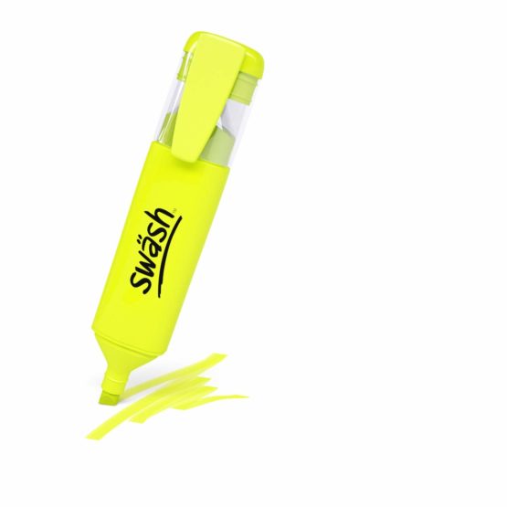 Swash Premium Highlighter Pens 48 Pieces, Yellow - Image 2