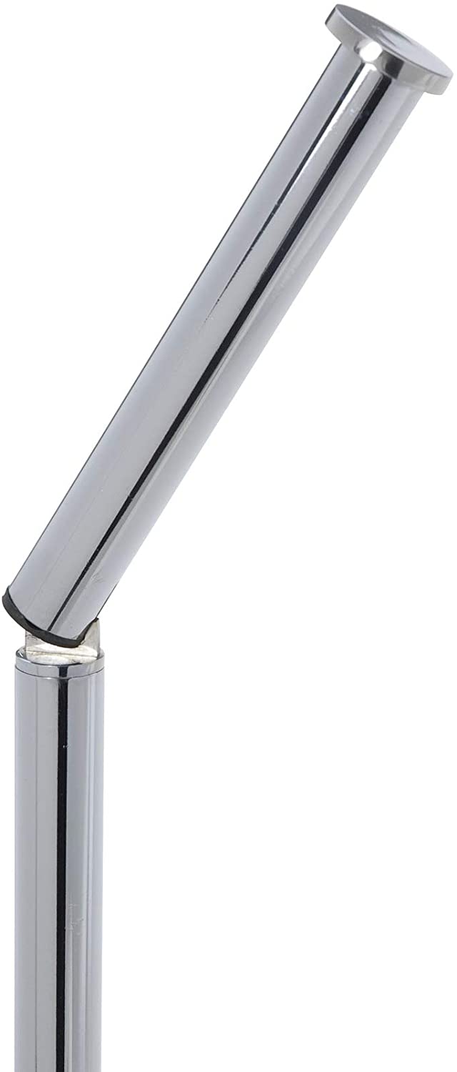 Wenko 19637100 Freestanding Toilet roll Holder 2 in 1, Metal Stainless Steel, 25.5 x 54 x 18 cm, Shiny - Image 4