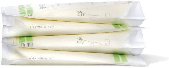 Ardo Easy Store Breastmilk Bag - Pre-Sterilised Bags for Storing and Freezing Breast Milk - 180 ml Capacity - 25 Pieces - Image 4