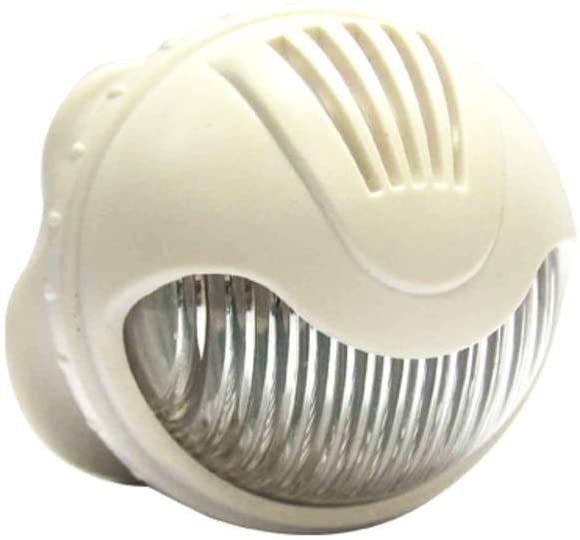 Masterplug Indoor Power Directional Night Light with Rotating Cover - Twin Pack - White