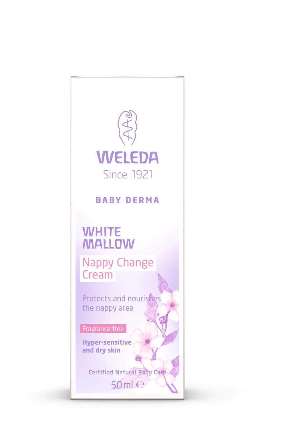 Weleda White Mallow Nappy Change Cream - 50ml, colourless, 50 ml (Pack of 1) - Image 2