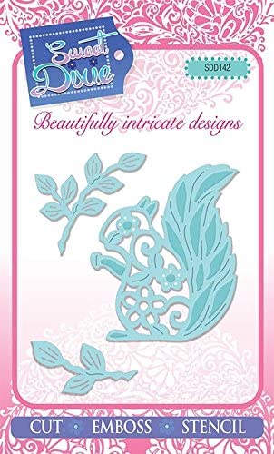 Sweet Dixie Squirrel Die, Metal, Grey, 6.5x5.4x0.1 cm - Image 2