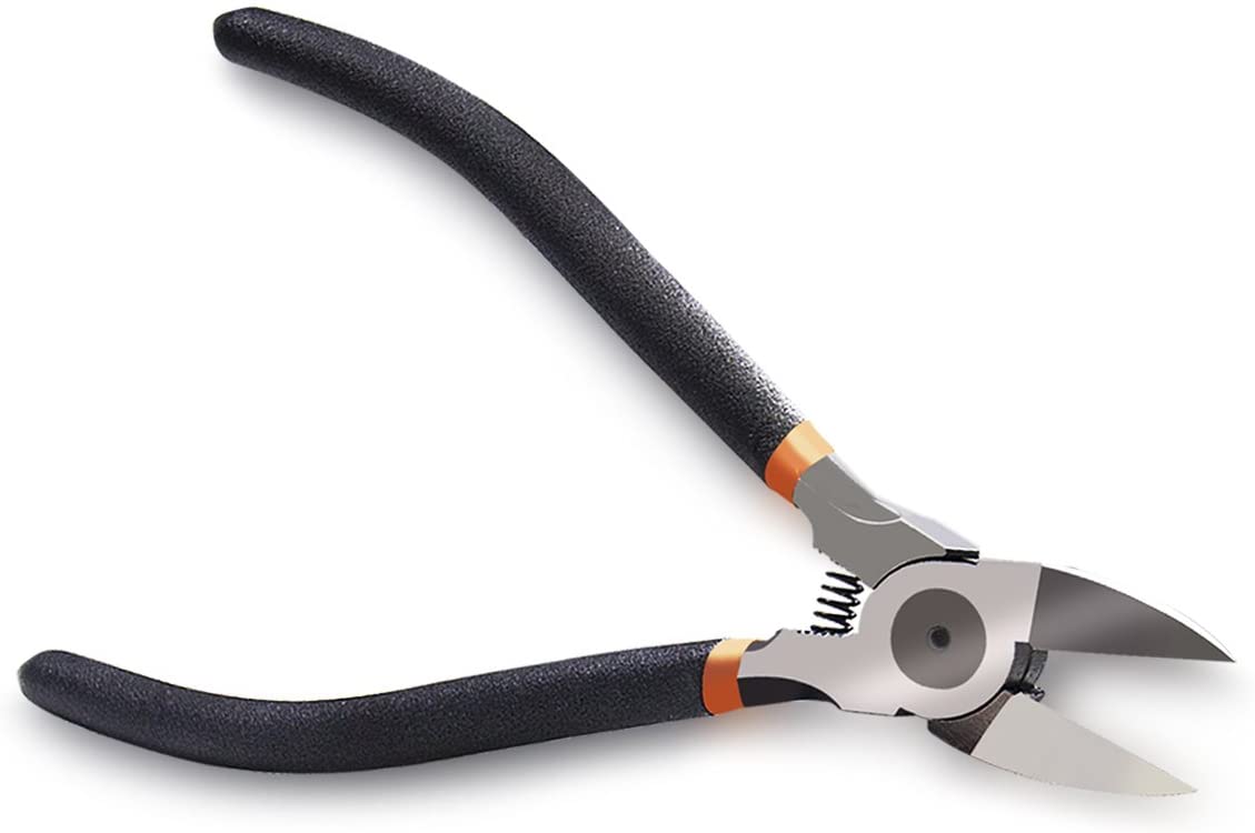 BOENFU Precision Wire Cutter, Wire Flush Cutters Ultra Sharp Side