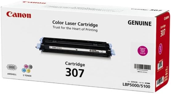 Canon i-SENSYS LBP-5000 LBP5000 707 CRG707M CRG707 M - laser toner cartridge - 1 x red magenta