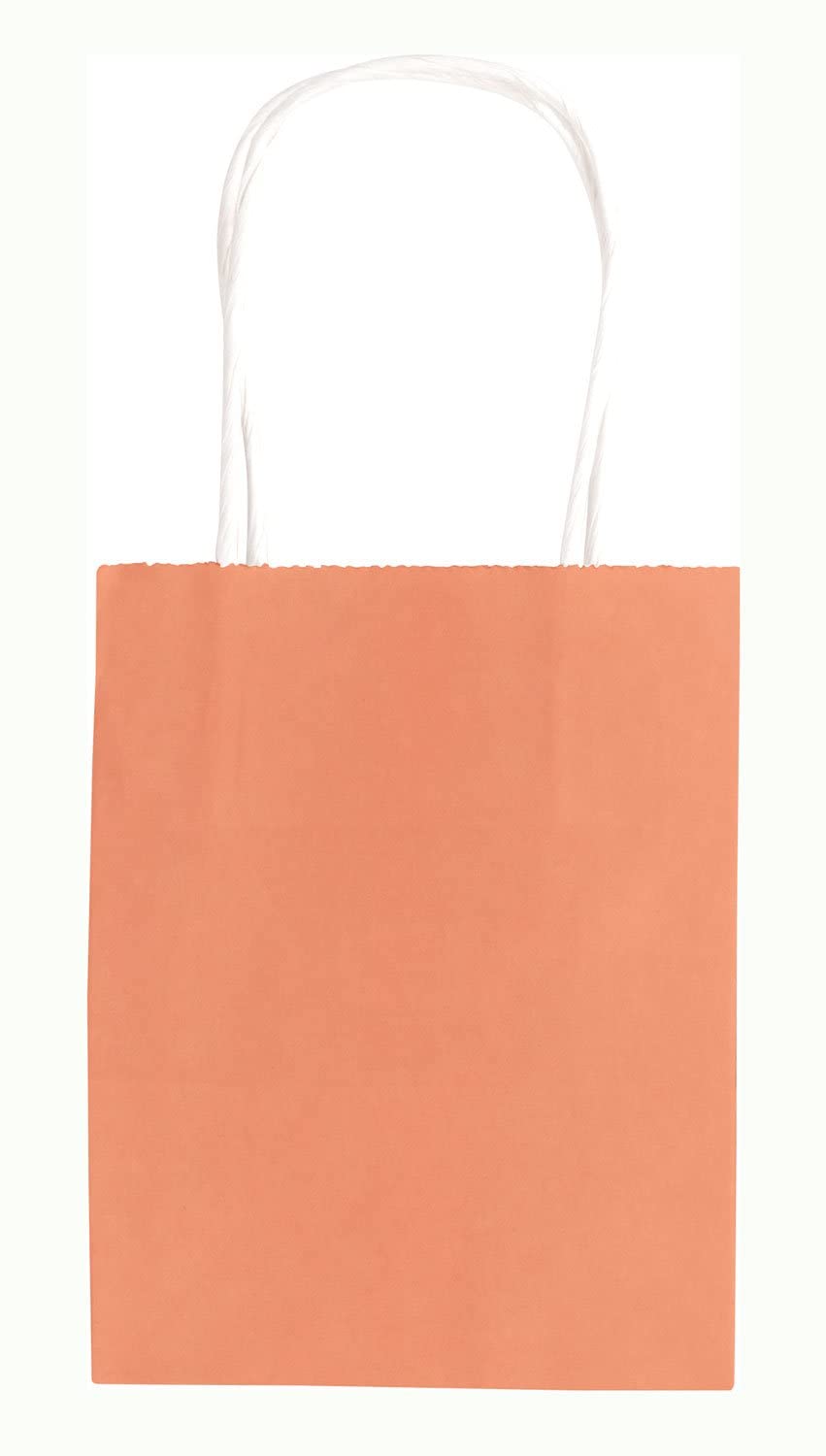 folia 21219/10 Kraft Paper Gift Bags, 10 Pieces, Approx. 12 x 5.5 x 15 cm, Assorted Colours, for Crafts Decorating and Gifting - Image 2
