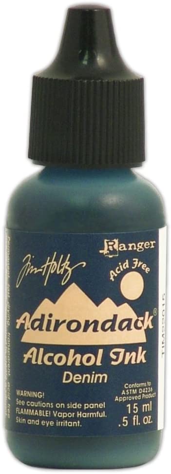 Ranger Tim Holtz Adirondack Alcohol Ink, Denim, 15 ml