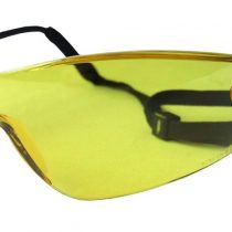 Bolle VIPPSJ Viper Glasses Nylon Frame Anti-Scratch and Fog Lens, Black/Yellow