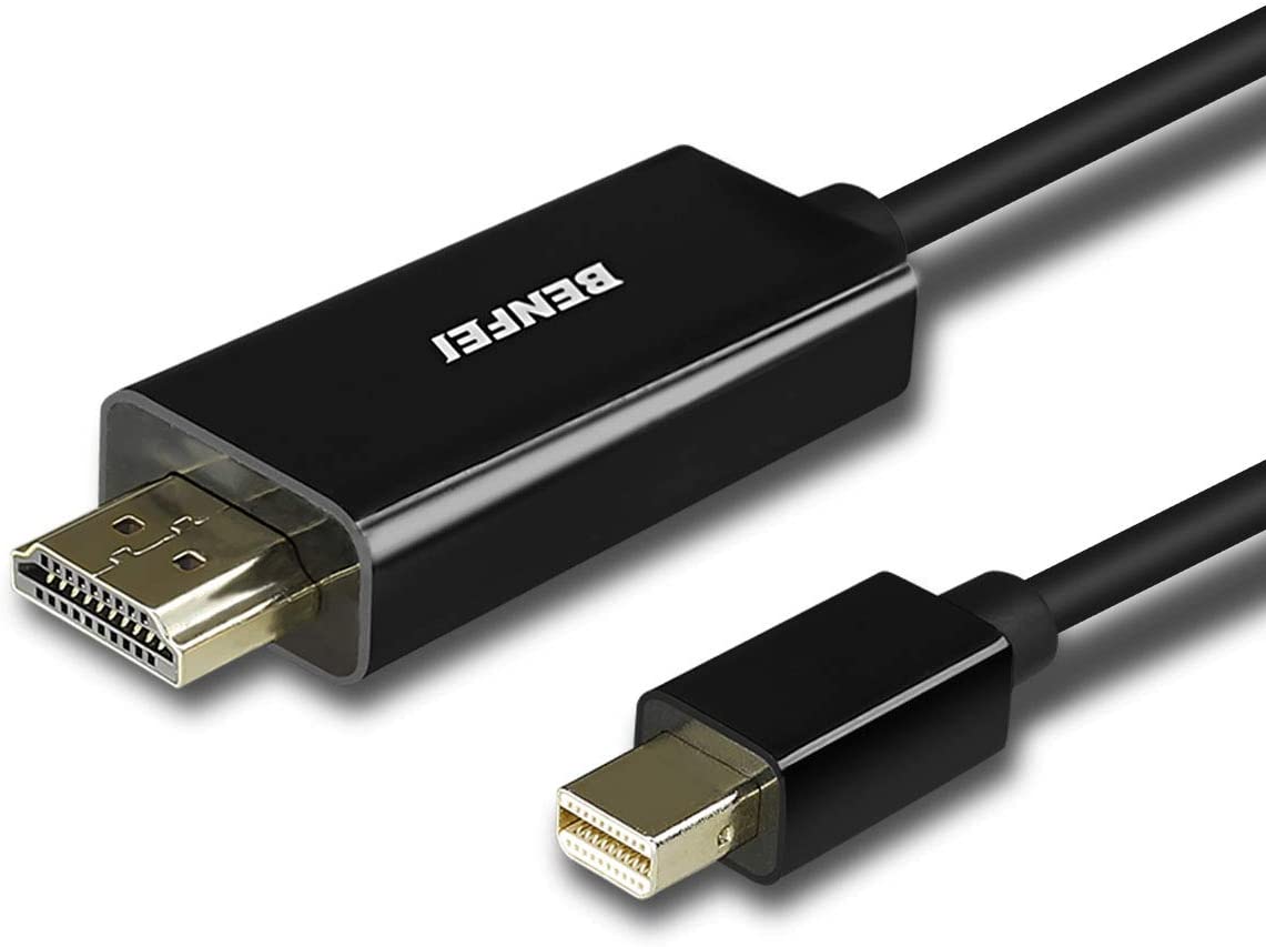 BENFEI Mini DisplayPort to HDMI Cable, Mini DP to HDMI 3 Meter Cable (Thunderbolt Compatible) with MacBook Air/Pro