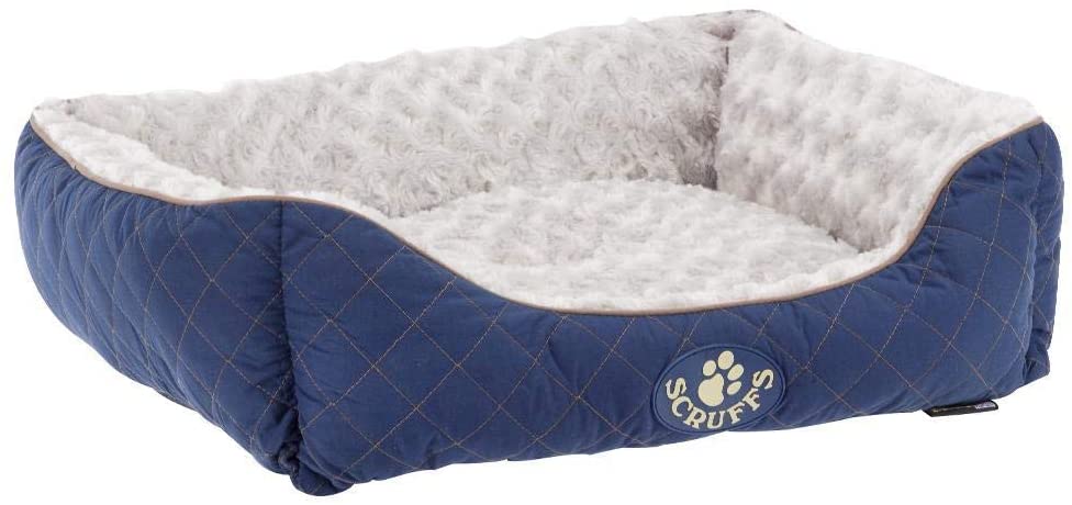 Scruffs Wilton Dog Bed, Small, 50 x 40 cm, Blue