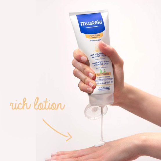Mustela PS LAIT NOURRISSANT AU COLD CREAM 200 ML/PS VOEDENDE MELK MET COLD CREAM 200 ML - Image 4
