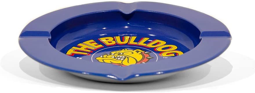 The Bulldog Amsterdam Metal Ashtray | Blue Coloured Metal Ash Tray for Smoking - Image 3