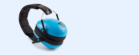 Baby Banz Hearing Protector Hearing Protection Earmuffs, Blue