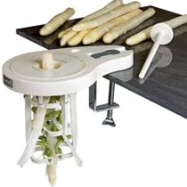 Lurch Asparagus Peeler, Green/White, 11x14x24 cm