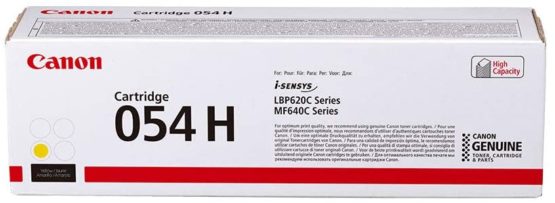 Canon toner 054H - Jaune