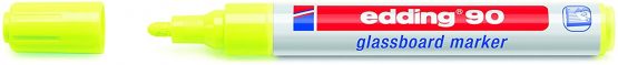 edding 90 Glassboard Marker - Multi-Coloured - 10 Glass Pens - Round Nib 2-3 mm - Washable Window Marker Pens - for Writing and Marking on Glass Surfaces Such As Windows and Glassboards - Dry-Wipeable - Image 4