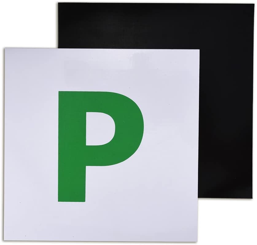 Onarway Fully Magnetic P Plates for New Drivers 2 Pack Whole-Magnetic Plate - Non Scratch Vehicle Paint - Image 4