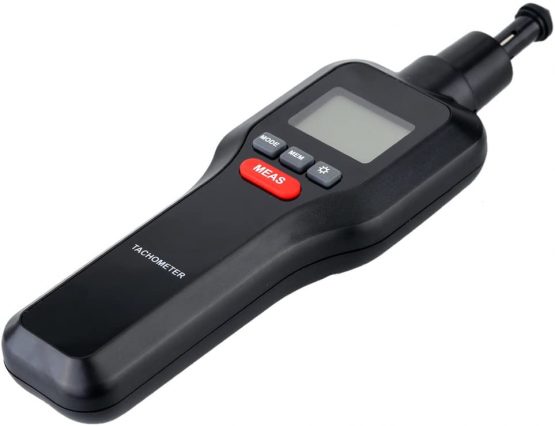 Digital Tachometer, Mengshen 2 in 1 Non-Contact & Contact Speed Meter Rotation Tester TH-522 - Image 3