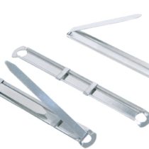 Rapesco FC020850 Two-Piece Paper Fasteners, Pack of 50