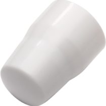 Merriway BH01946 Universal Fit Plastic Radiator Cap-White, Pack of 4, Set of 4 Pieces Push