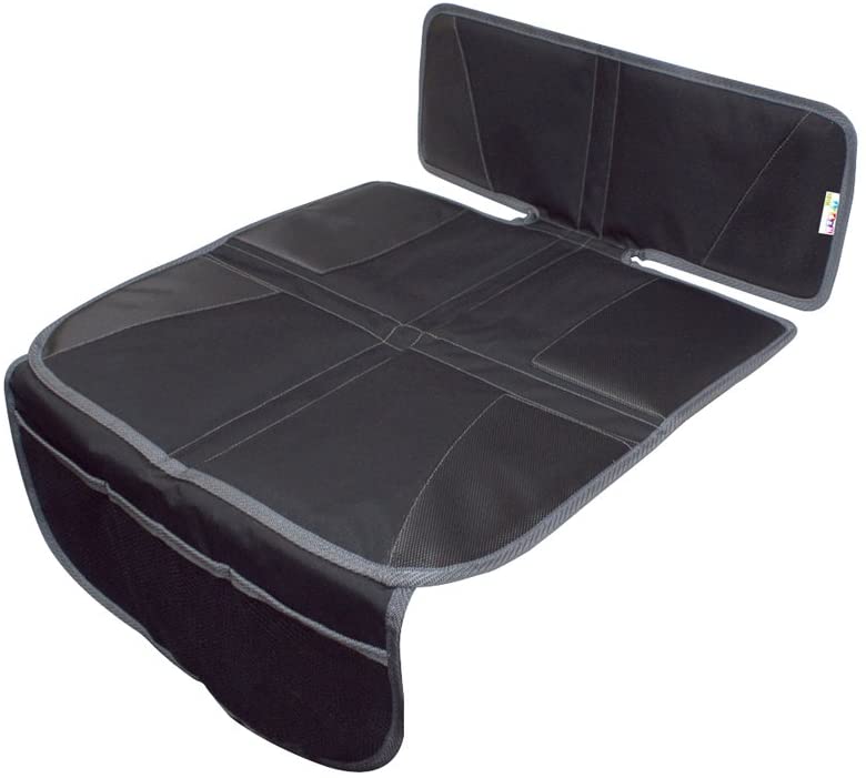 Happy Kids 28611 Car Seat Cover with Organiser, black