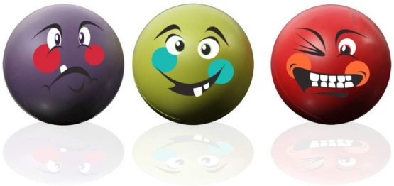 Gymstick Unisex's Anti-Stress Ball, Multi-Colour, One Size