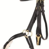 HKM Horse Bridle Mexican Style with Lambskin Padding