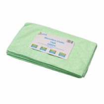 Exel Super Magic Microfibre Cleaning Cloths For Polishing, Washing, Waxing And Dusting. Cleaning Accessories (Green)