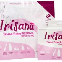 Irisana 7243 – Sterilizer Bag for Microwaves, White, Pack of 5