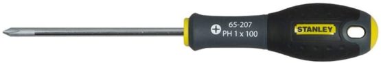 Stanley 0-65-204 Fat Max Screwdriver Phillips Ph00X50Mm-Black And Yellow - Image 2